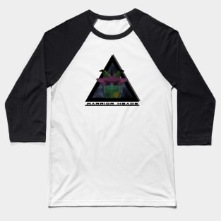 Japanese Cyberpunk Mecha Samurai Baseball T-Shirt